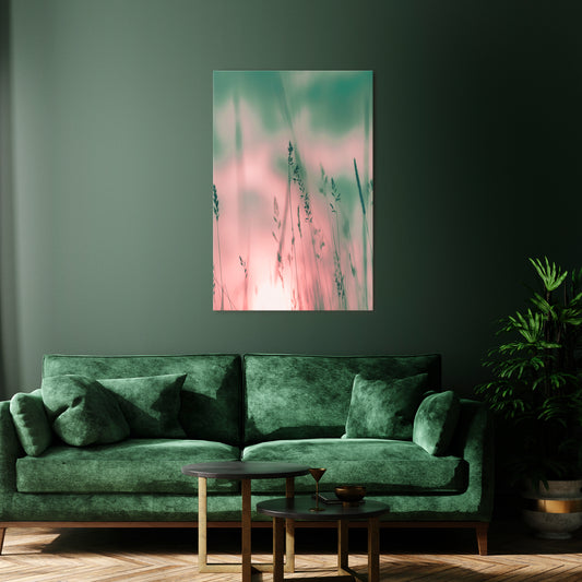 PASTEL BREEZE Vertical Canvas Print
