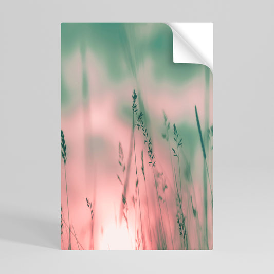 Poster verticale staccabile e attaccabile PASTEL BREEZE