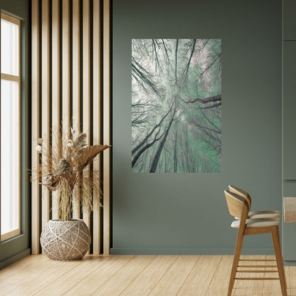 Poster verticale staccabile e attaccabile SKYWARD FANTASIES