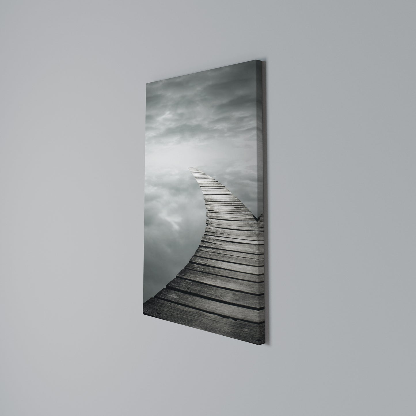 WHISPERING PATHWAYS Vertical Canvas Print