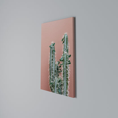 LORD CACTUS Stampa su Tela Verticale