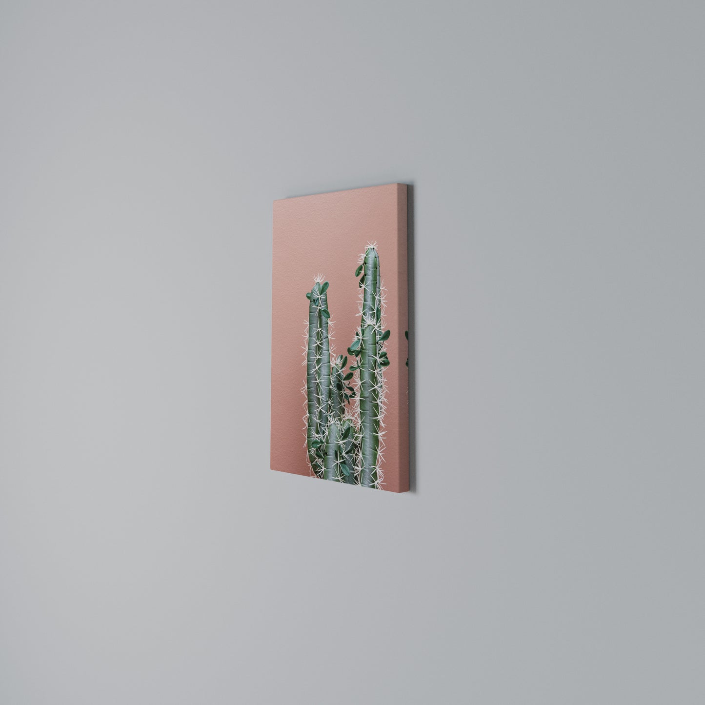 LORD CACTUS Stampa su Tela Verticale