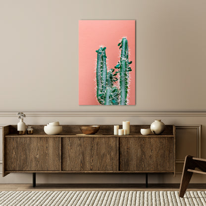 LORD CACTUS Stampa su tela verticale