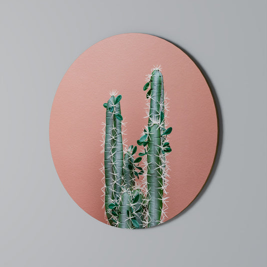 LORD CACTUS Round Wall Art