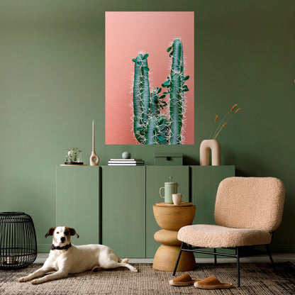 Poster verticale staccabile e attaccabile LORD CACTUS