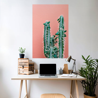 Poster verticale staccabile e attaccabile LORD CACTUS