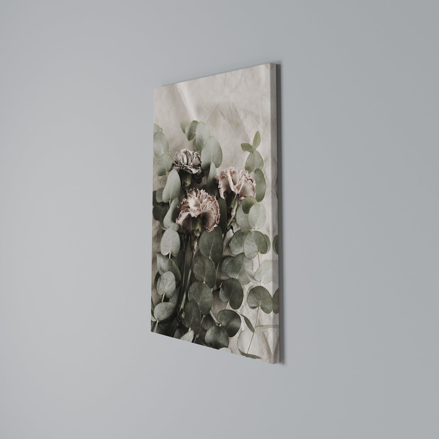 LINEN CLOVES Stampa su Tela Verticale