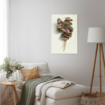 TIMELESS GREENERY Stampa su tela verticale