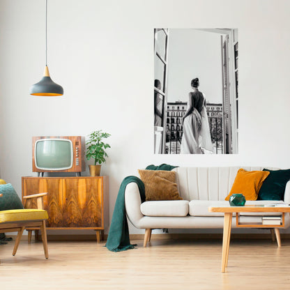 ABITO DEI SOGNI Poster verticale staccabile e attaccabile
