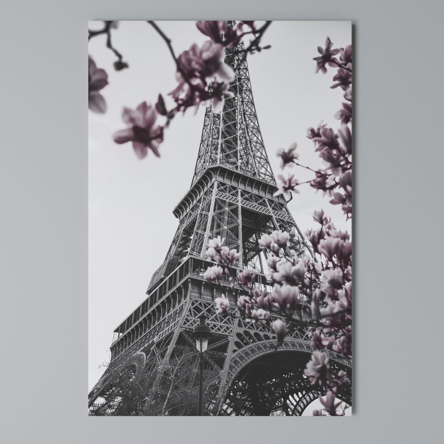 EIFFEL IN BLOOM Stampa su Tela Verticale
