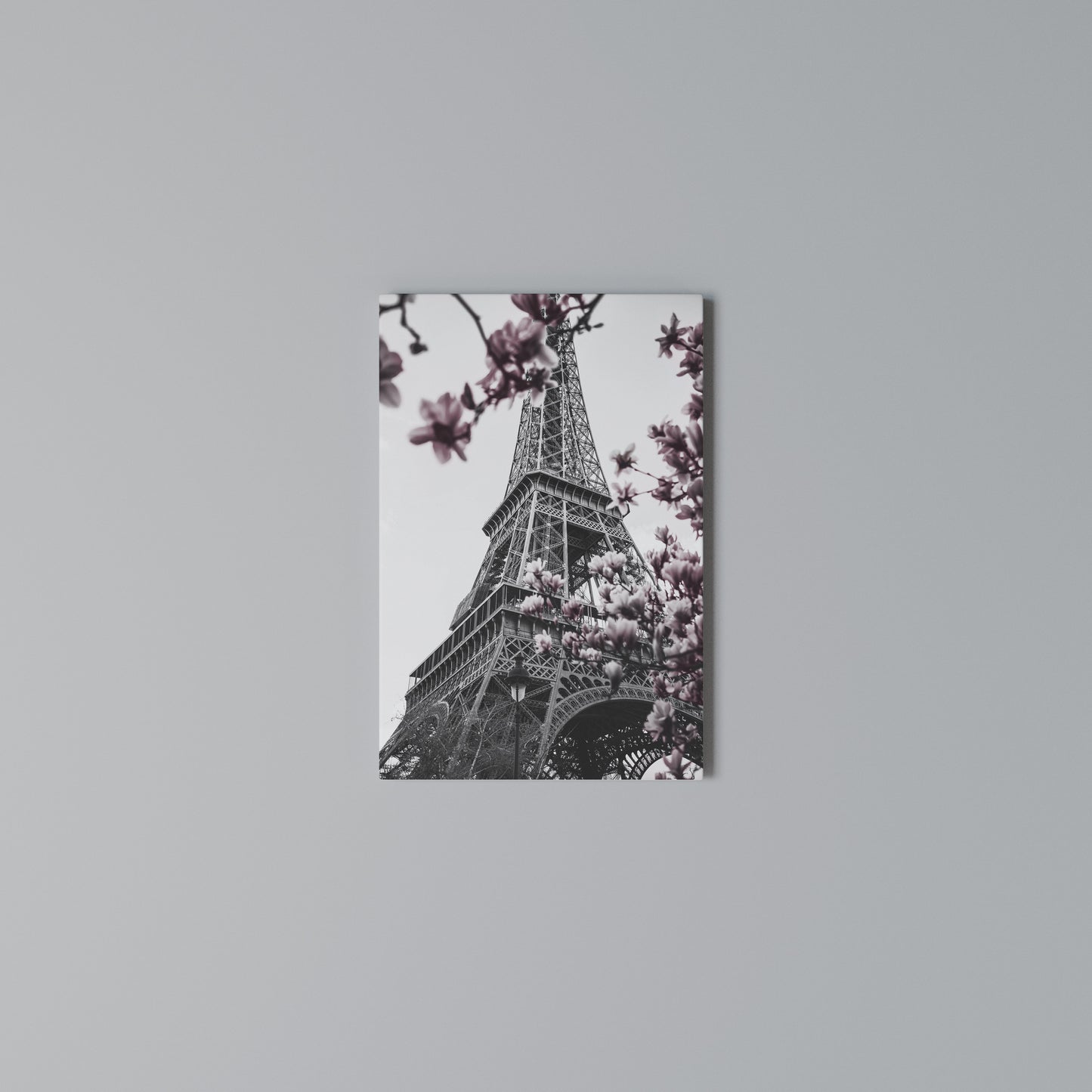 EIFFEL IN BLOOM Stampa su Tela Verticale