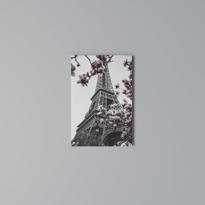 EIFFEL IN BLOOM Stampa su Tela Verticale