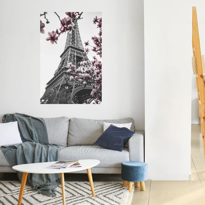 Poster verticale staccabile e attaccabile EIFFEL IN BLOOM