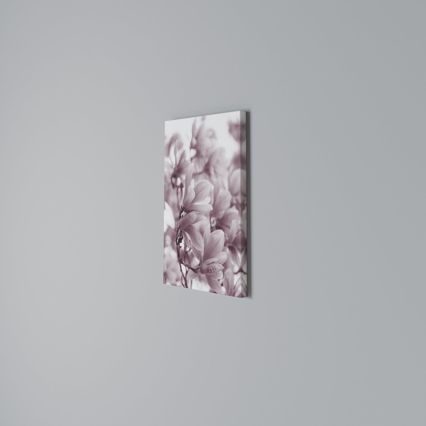 PINK BLOSSOM DREAM Stampa su Tela Verticale