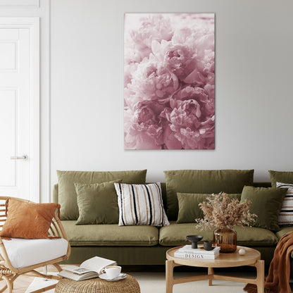 BLUSHED SERENITY Stampa su tela verticale
