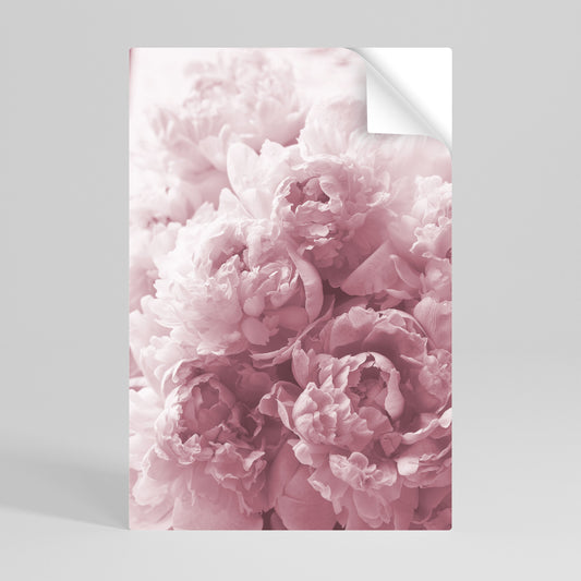 Poster verticale BLUSHED SERENITY staccabile e attaccabile