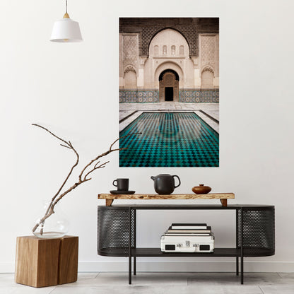 Poster verticale staccabile e attaccabile INGRESSO MISTICO