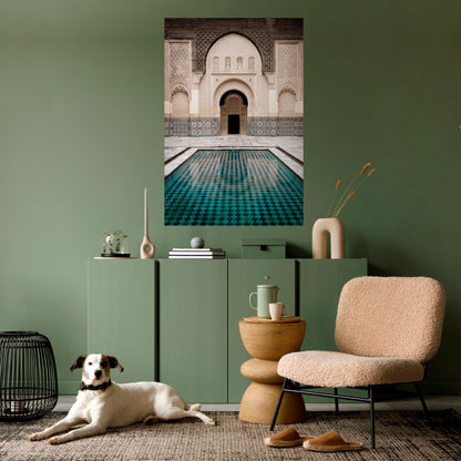 Poster verticale staccabile e attaccabile INGRESSO MISTICO