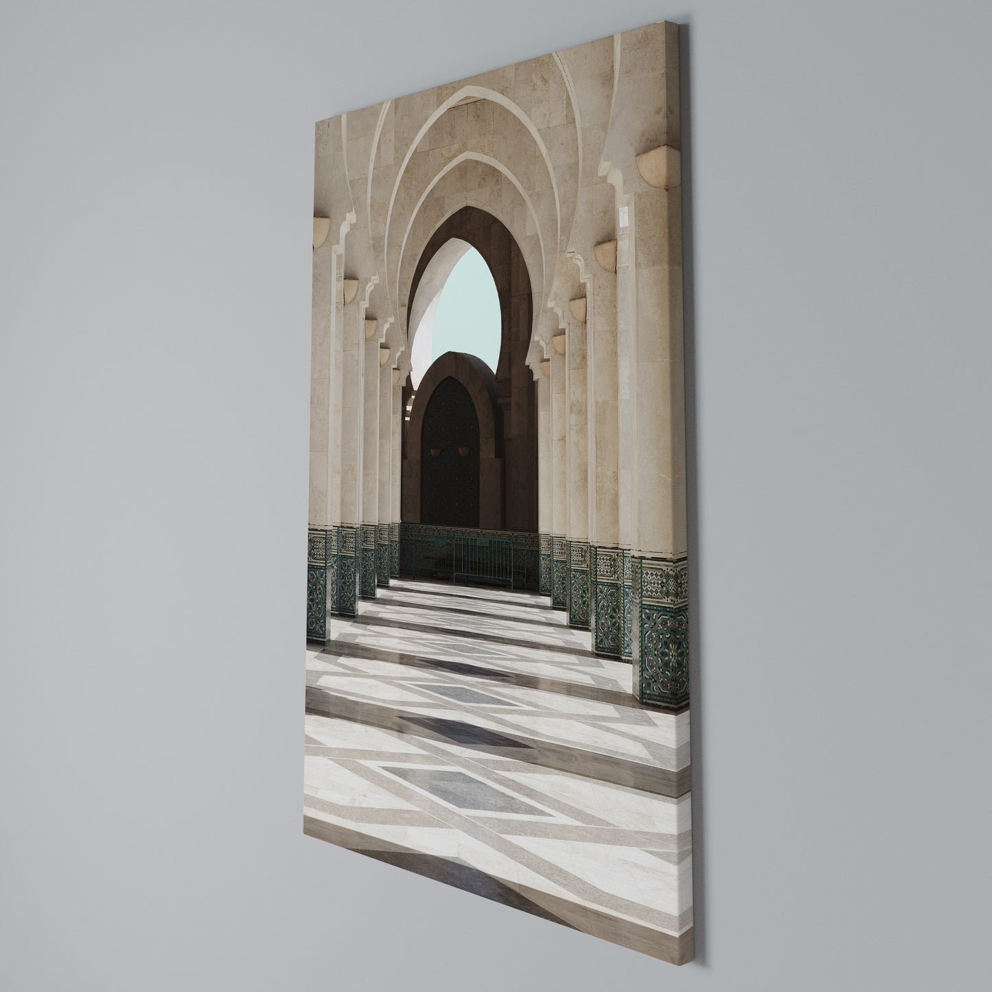 ARCHES OF SERENITY Stampa su Tela Verticale