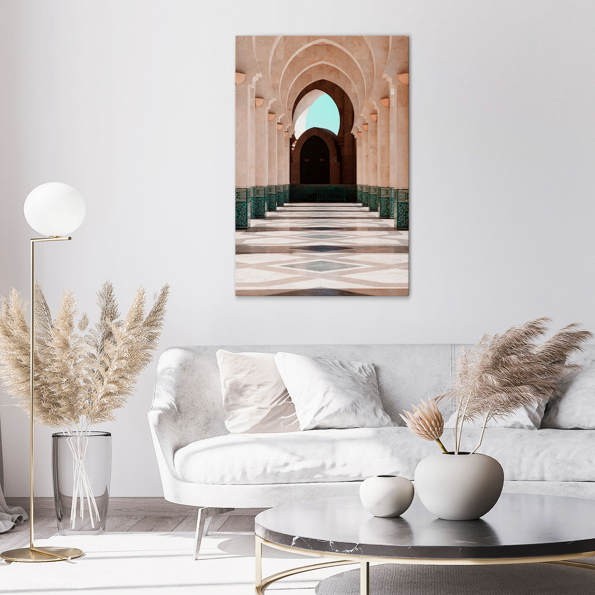 ARCHES OF SERENITY Stampa su tela verticale