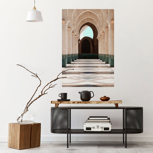 Poster verticale staccabile e attaccabile ARCHES OF SERENITY