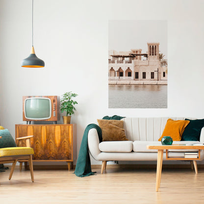 Poster verticale staccabile e attaccabile DESERT VISTAS