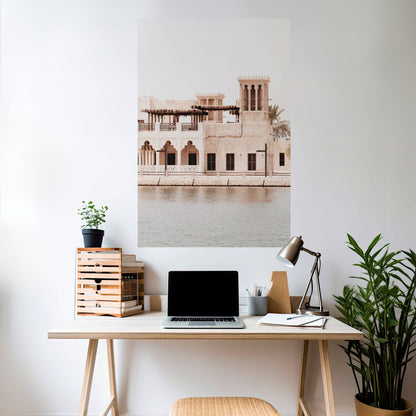 Poster verticale staccabile e attaccabile DESERT VISTAS