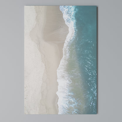 SAND AND SEA HARMONY Stampa su Tela Verticale