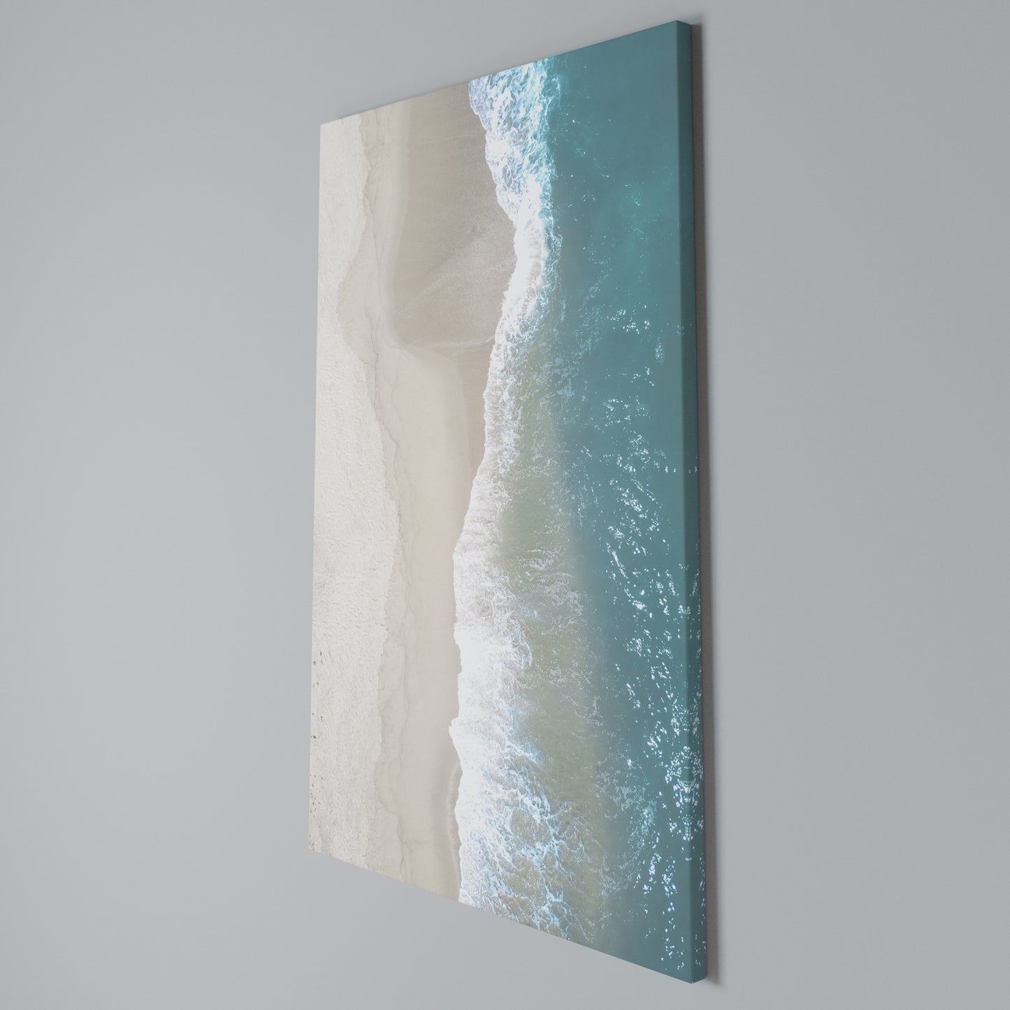SAND AND SEA HARMONY Stampa su Tela Verticale