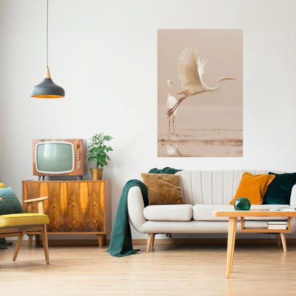 Poster verticale ELEGANT ASCENT stacca e attacca
