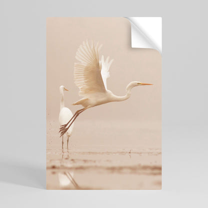 Poster verticale ELEGANT ASCENT stacca e attacca