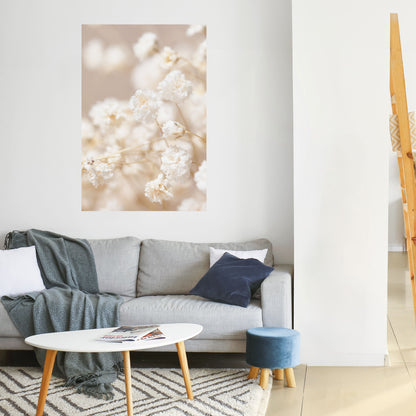 Poster verticale staccabile e attaccabile GHOSTLY BLOOM