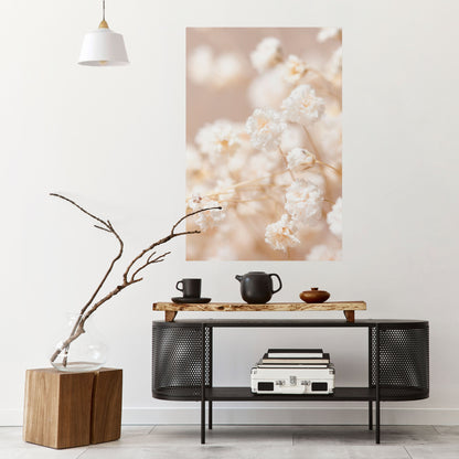 Poster verticale staccabile e attaccabile GHOSTLY BLOOM