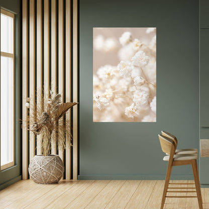 Poster verticale staccabile e attaccabile GHOSTLY BLOOM