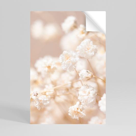 Poster verticale staccabile e attaccabile GHOSTLY BLOOM