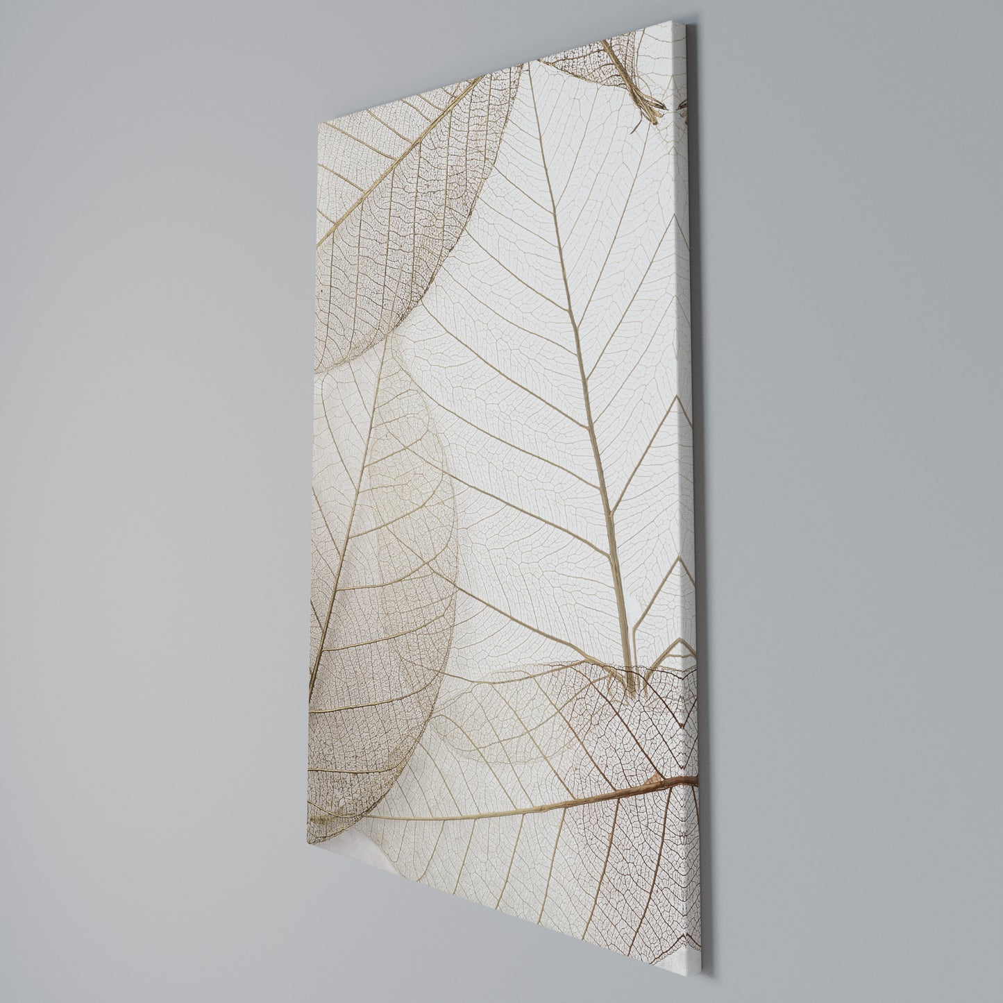 ETHEREAL VEINED GRACE Stampa su Tela Verticale