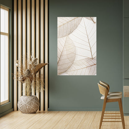 Poster verticale staccabile e attaccabile "ETEREAL VEINED GRACE"