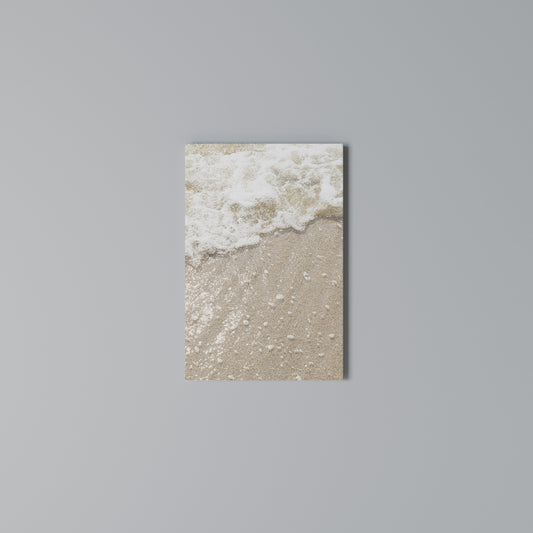 SHIMMERING SHORELINE Stampa su Tela Verticale