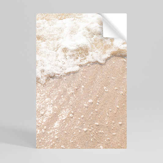 Poster verticale staccabile e attaccabile SHIMMERING SHORELINE