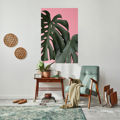 Poster verticale staccabile e attaccabile LADY MONSTERA
