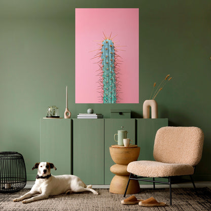 MISTER CACTUS Poster verticale staccabile e attaccabile