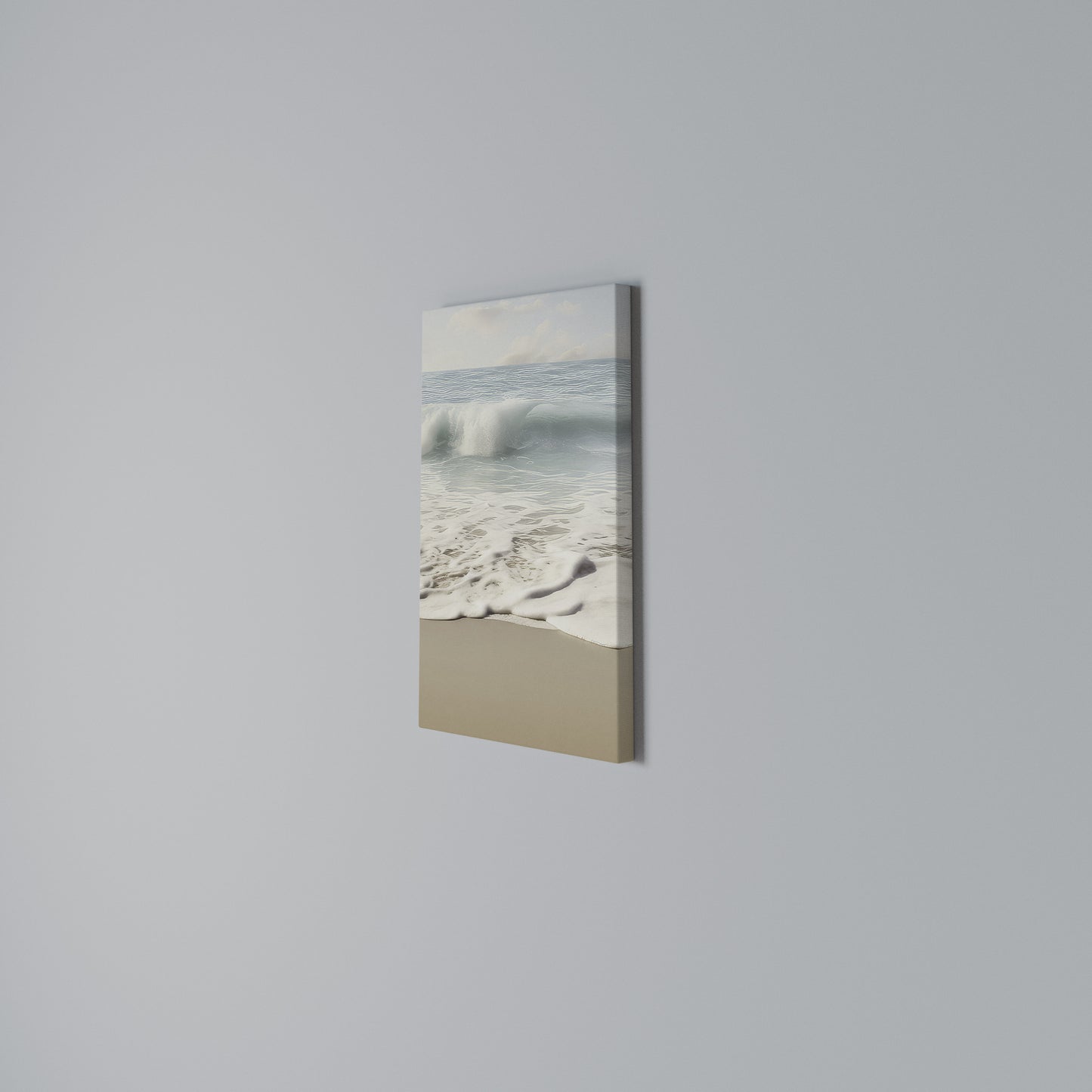 OCEAN WHISPER Stampa su Tela Verticale