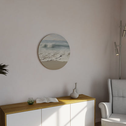 OCEAN WHISPER Round Wall Art