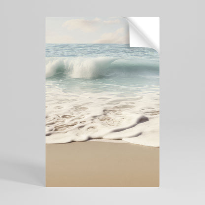 Poster verticale staccabile e attaccabile OCEAN WHISPER