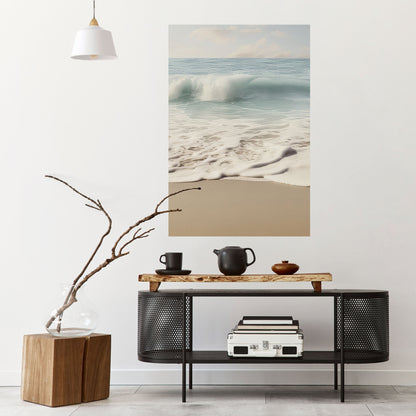 Poster verticale staccabile e attaccabile OCEAN WHISPER