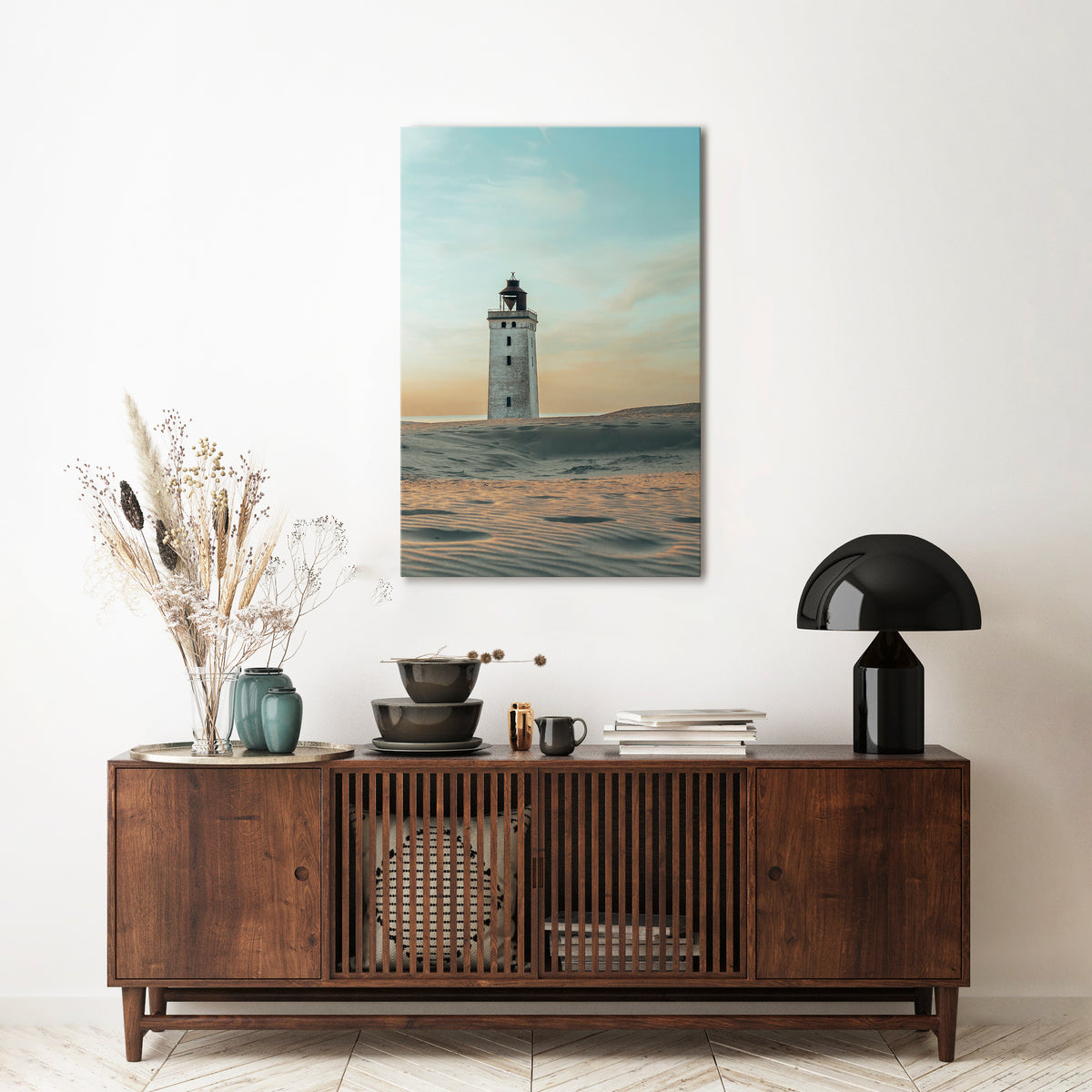 LIGHTHOUSE IN LIMBO Stampa su tela verticale