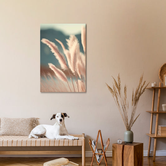 PAMPAS DREAMSCAPE Vertical Canvas Print