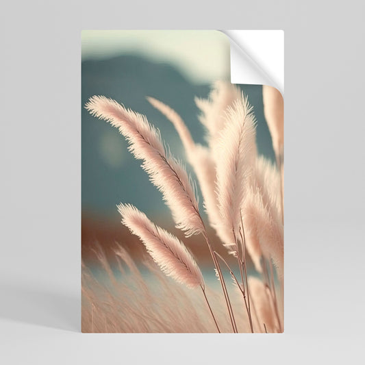 Poster verticale staccabile e attaccabile PAMPAS DREAMSCAPE