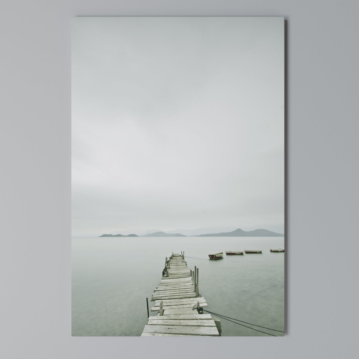 TIDAL HARMONY Vertical Canvas Print
