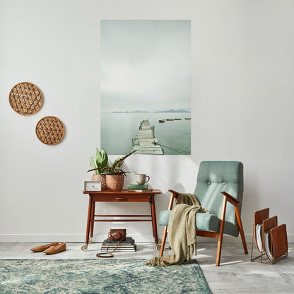 Poster verticale TIDAL HARMONY staccabile e attaccabile